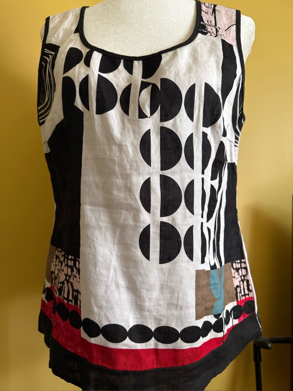 Jane &John 100% Linen Top-NWOT